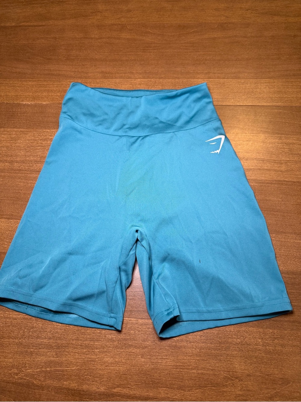 Gymshark Training Tight Shorts 2.0 with Ruched Glute Contour - Blue, Size S